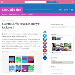 Classmill. Créer des cours en ligne facilement