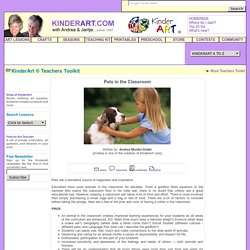 Pets in the Classroom: KinderArt - K12 (For Teachers & Homeschoolers)