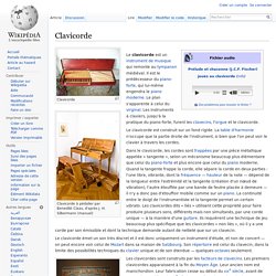 Clavicorde