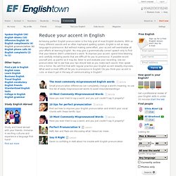 Parler distinctement - Améliorez votre prononciation en anglais