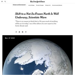 Arctic's Shift to a Warmer Climate Is 'Well Underway, Scientists Warn