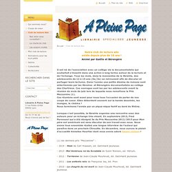 Librairie A pleine Page