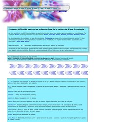 Racines grecques et latines en biologie