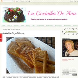 La Cocinika De Ana: Galletas Napolitanas