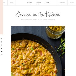 Coconut Chickpea Curry (Vegan & Gluten Free) (VIDEO) - Jessica In The Kitchen