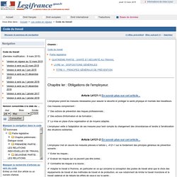 Code du travail