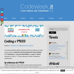 Coding e PNSD