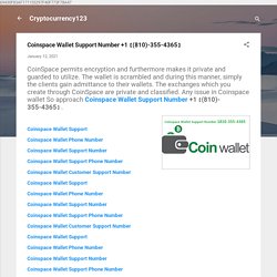 Coinspace Wallet Support Number +1【(810)-355-4365】
