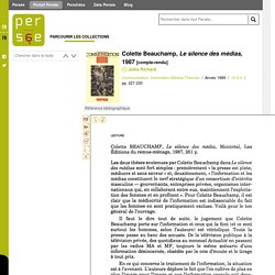 Colette Beauchamp, Le silence des médias, 1987