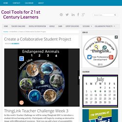 Create a Collaborative Student Project