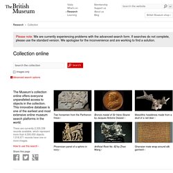 Collection search - British Museum