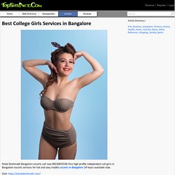 Best College Girls Services in Bangalore