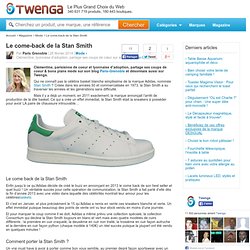 Le come-back de la Stan Smith