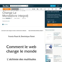 Comment Le Web Change Le Monde(livre integral)