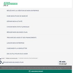 Comment construire un bon business plan ?
