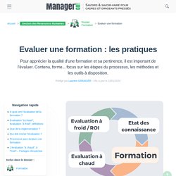 Comment évaluer une formation ? Méthodes et outils