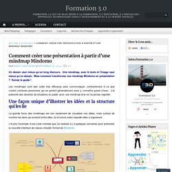 Comment créer une présentation à partir d’une mindmap Mindomo