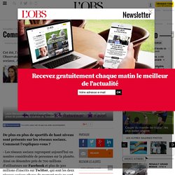 Comment les sportifs utilisent twitter