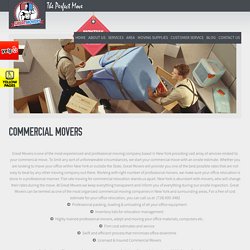 Commercial Movers NYC, Commercial Movers New York
