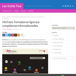 InfoTrack. Formation en ligne aux compétences informationnelles