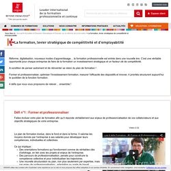 La formation, levier stratégique de compétitivité et d'employabilité
