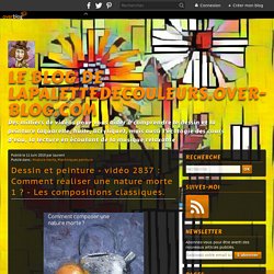 vidéo 2837 : Comment réaliser une nature morte 1 ? - Les compositions classiques.
