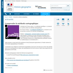 Comprendre la méthode cartographique - Histoire-géographie - Éduscol