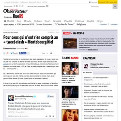 Pour ceux qui n’ont rien compris au « tweet-clash » Montebourg-Niel