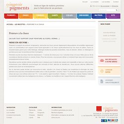 Comptoir des pigments