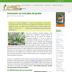 Concevoir un vrai plan de jardin