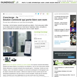 Concierge : le bouton connecté qui porte bien son nom