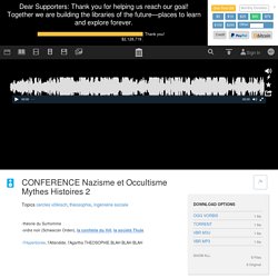 CONFERENCE Nazisme et Occultisme Mythes Histoires 2