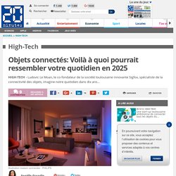 Objets connectés: Voilà à quoi pourrait ressembler votre quotidien en 2025