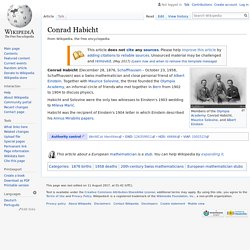 Conrad Habicht