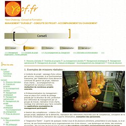 Conseil - Management