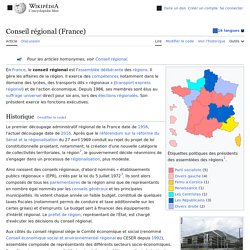 Conseil régional (France)