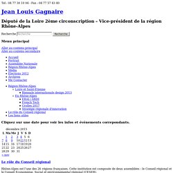 Le rôle du Conseil régional