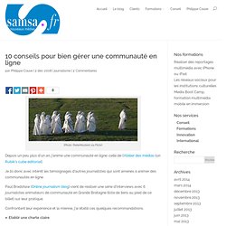 10 conseils pour bien gérer une communauté en ligne