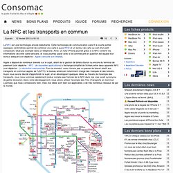 La NFC et les transports en commun