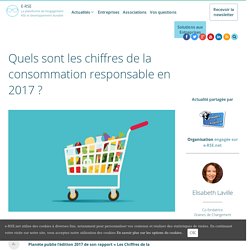 Quels sont les chiffres de la consommation responsable en 2017 ?