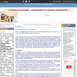 Consommer rend-il heureux ?