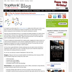 5 Tips for Content Distribution Networks