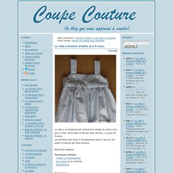 La robe à bretelle d'Adèle (6 à 9 mois)