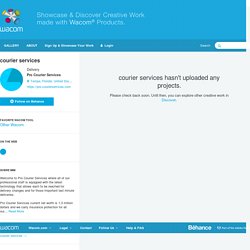 courier services on Wacom Gallery