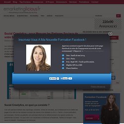 Social Crawlytics : pour Mesurer les Partages Sociaux de votre Site