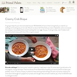 Creamy Crab Bisque
