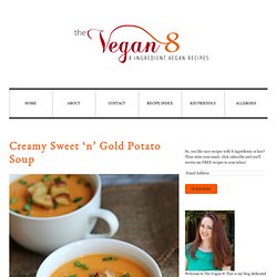 Creamy Sweet ‘n’ Gold Potato Soup