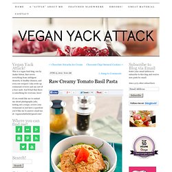 Raw Creamy Tomato Basil Pasta