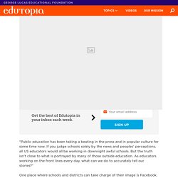 Creating a Dynamic Facebook Page for Your School