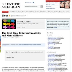 The Real Link Between Creativity and Mental Illness